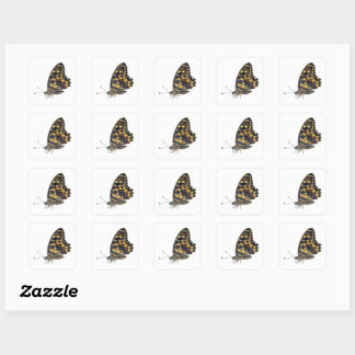 Big butterfly, Square Sticker