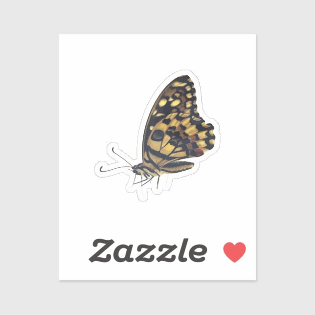  Big butterfly, vinyl sticker (Sheet)