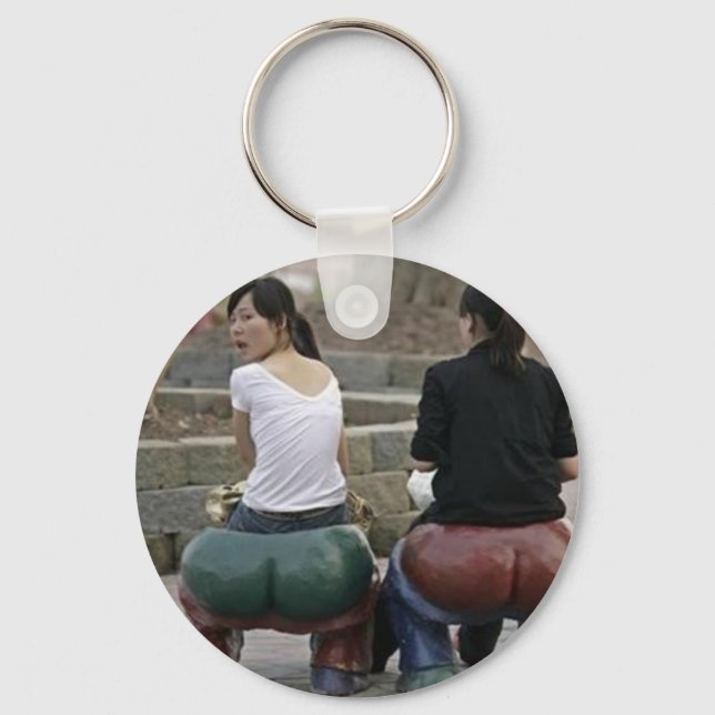 big butts keychain (Front)