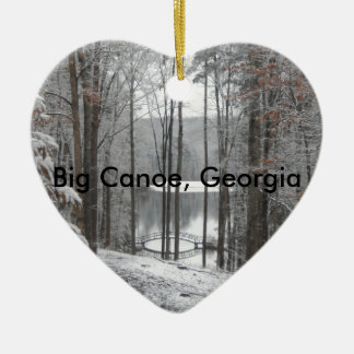 Big Canoe, Georgia Ceramic Ornament