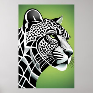 Big Cat Leopard Jaguar Poster