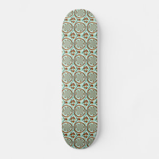 Big Cat Lions Abstract Wildlife Pattern Skateboard