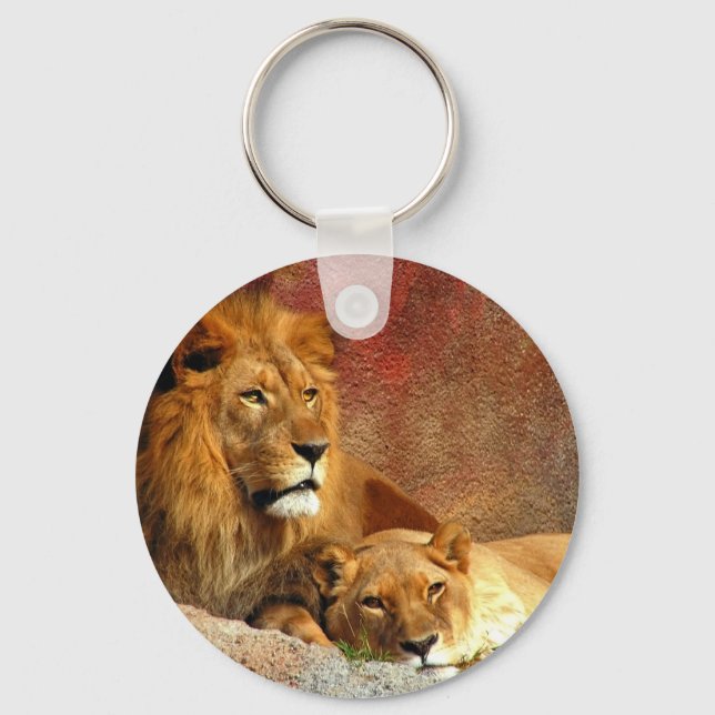 Big Cats - 6 Keychain (Front)