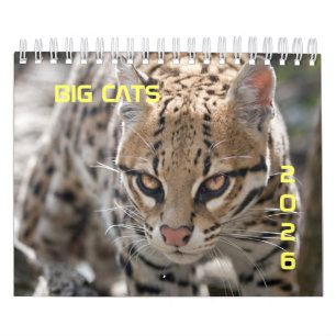 Big Cats Calendar