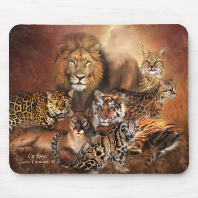 Big Cats Mousepad (Front)