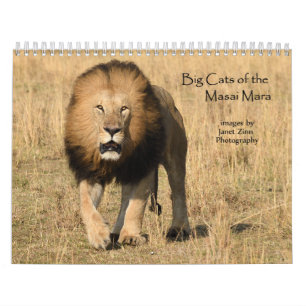 Big Cats of the Masai Mara, Kenya Calendar
