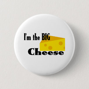 Big Cheese 2 Inch Round Button