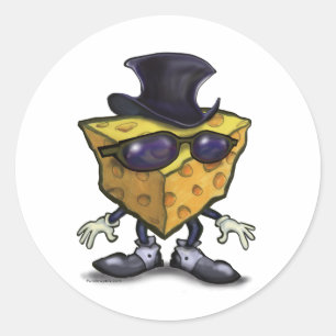 Big Cheese Classic Round Sticker