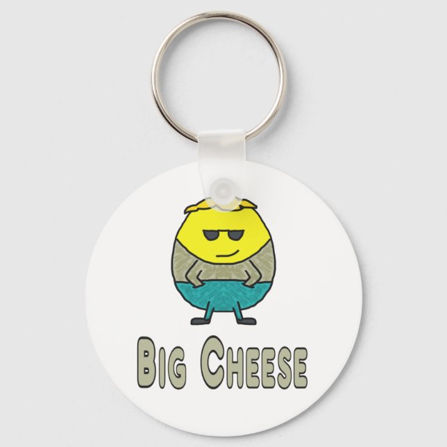 Big Cheese Keychain (Front)
