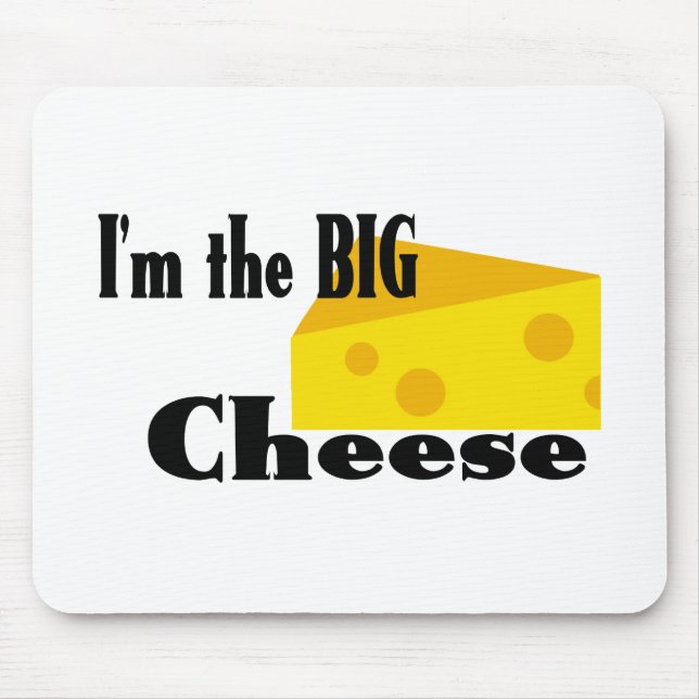 Big Cheese Mouse Pad (Front)