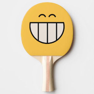 Big Cheesy Grin Table Tennis Racket Ping Pong Paddle