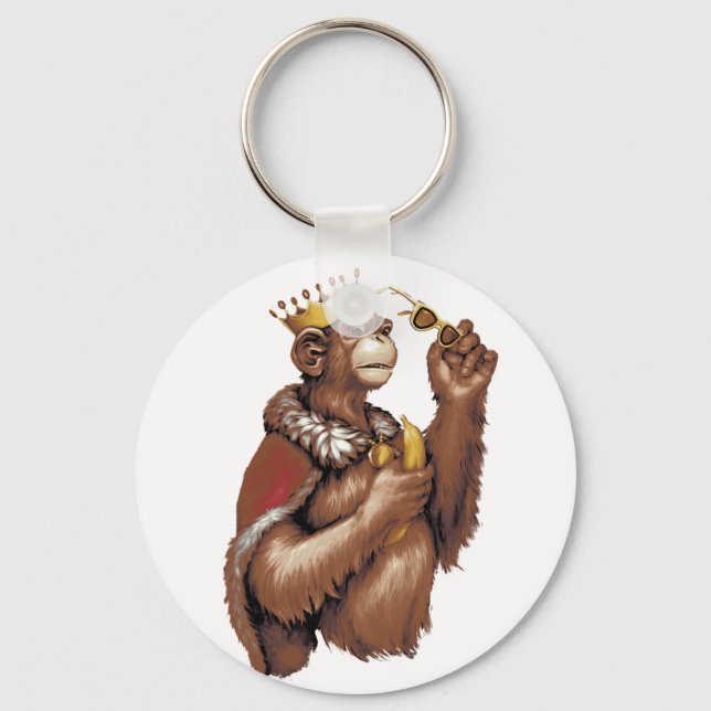 Big Chimpin' Keychain (Front)