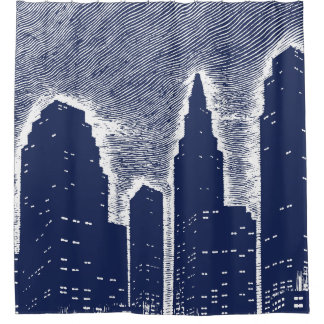 Big City Night Lights cityscape skyline