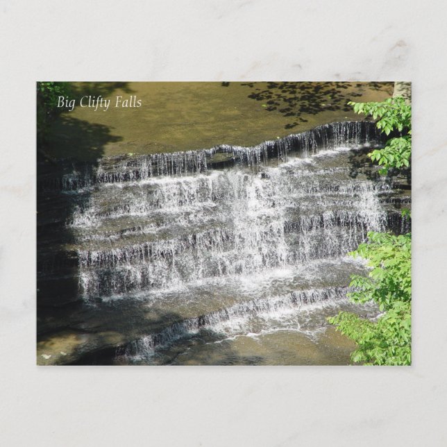 Big Clifty Falls Postcard (Front)