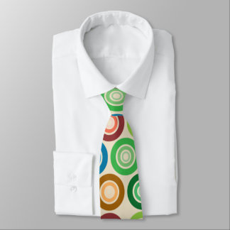 Big Colourful Circles Tie