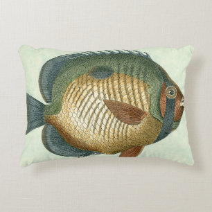 Big Colourful Fish Decorative Pillow