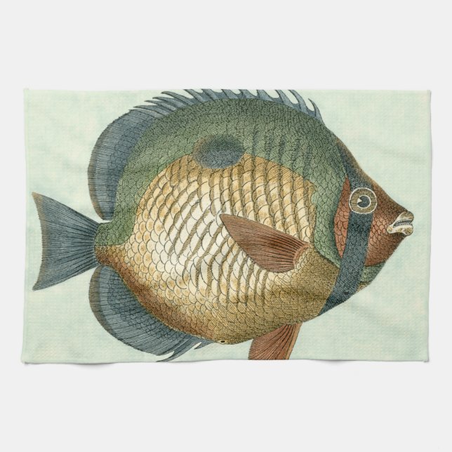 Big Colourful Fish Kitchen Towel (Horizontal)
