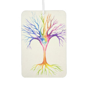 Big colourful neuronal tree air freshener