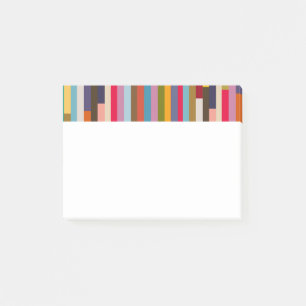 Big Colourful Stripes  Post-it Notes