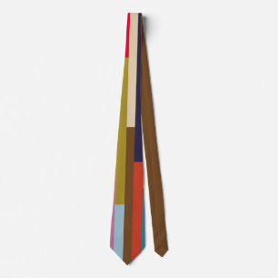 Big Colourful Stripes Tie