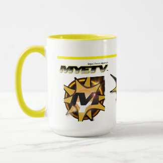 Big Combo Mug 400gr. (White & Yellow)