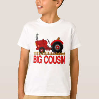 Big cousin farm tractor t-shirt