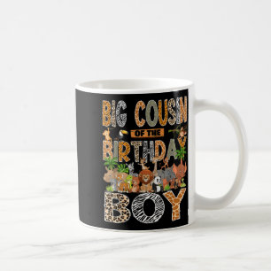 Big Cousin Of The Birthday Boy Safari Zoo Jungle Coffee Mug