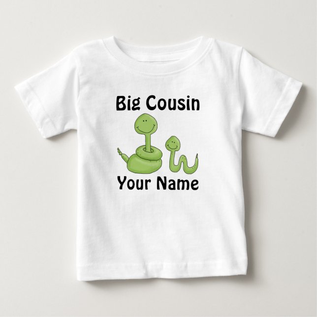 Big Cousin Snake Personalized Shirt (Front)