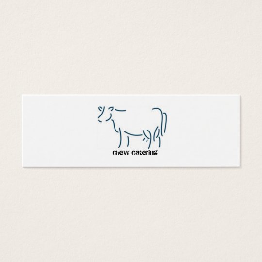 Big cow business card