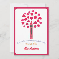 Big crayon tree / Teacher Appreciation