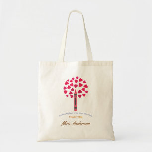 Big crayon tree / Teacher Appreciation Tote Bag