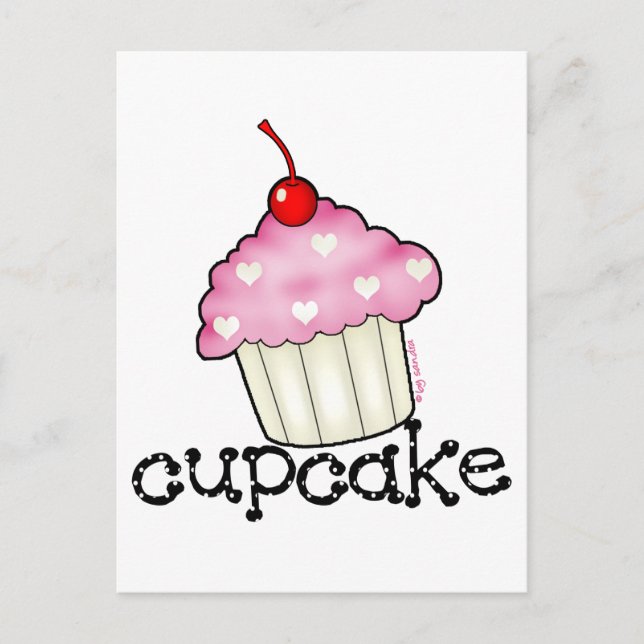 Big Cupcake Postcard (Front)
