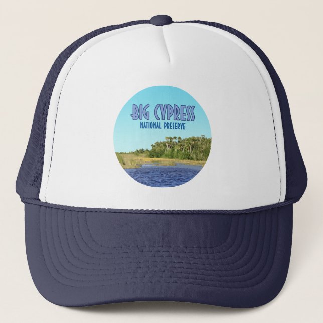 Big Cypress National Preserve Florida Trucker Hat (Front)