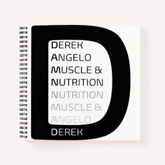 Big D Spiral Notebook