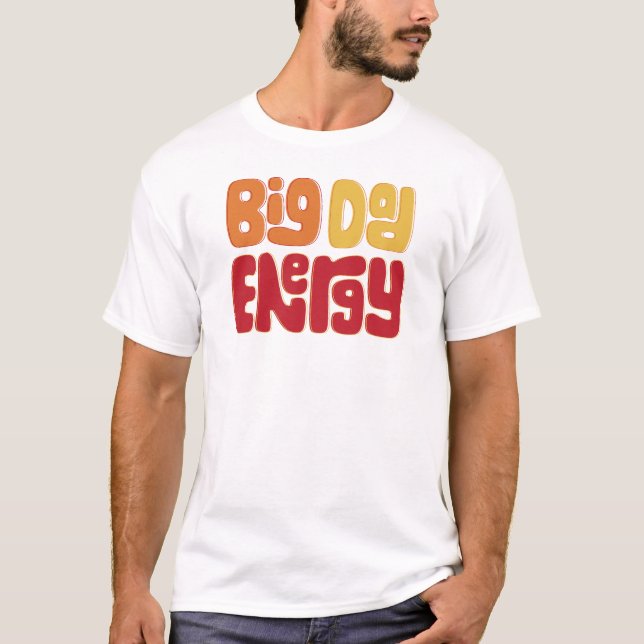 Big Dad Energy Men's T-Shirt (Front)