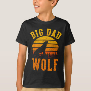 Big Dad Wolf Funny Outdoor Camping Lover Father's  T-Shirt