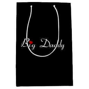 Big Daddy avec Red Heart Medium Cadeau sac