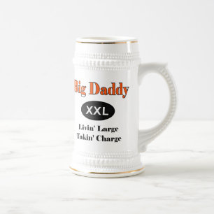 Big Daddy Livin Large Beer Stein