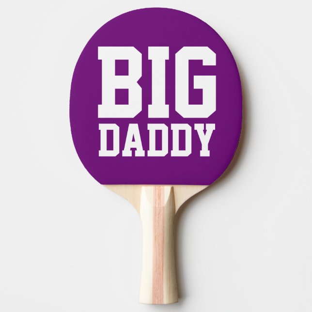 BIG DADDY PING PONG PADDLES (Front)
