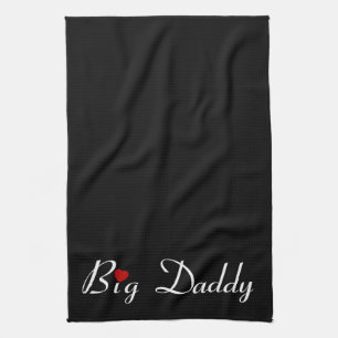 Big Daddy with Red Heart Kitchen Towel