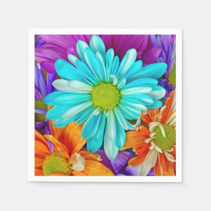 Big Daisy Pattern Napkin