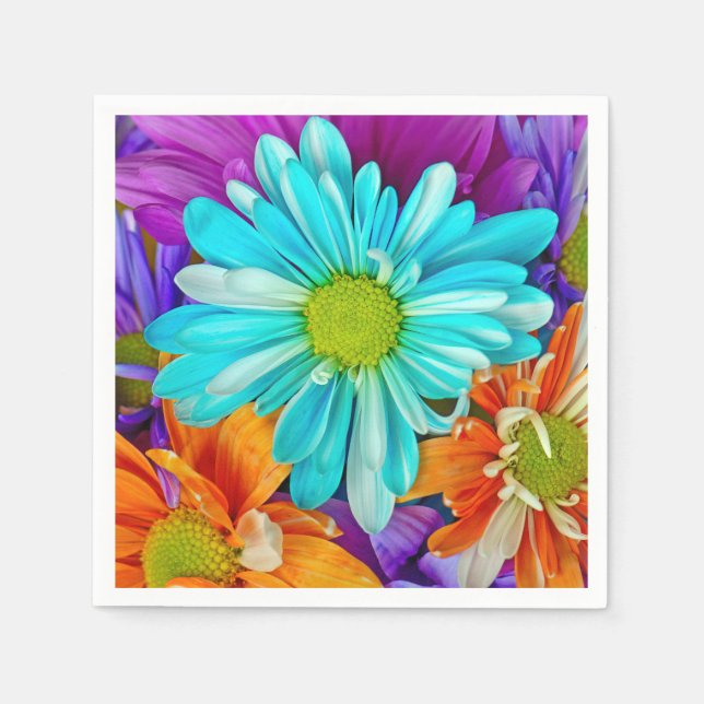 Big Daisy Pattern Napkin (Front)