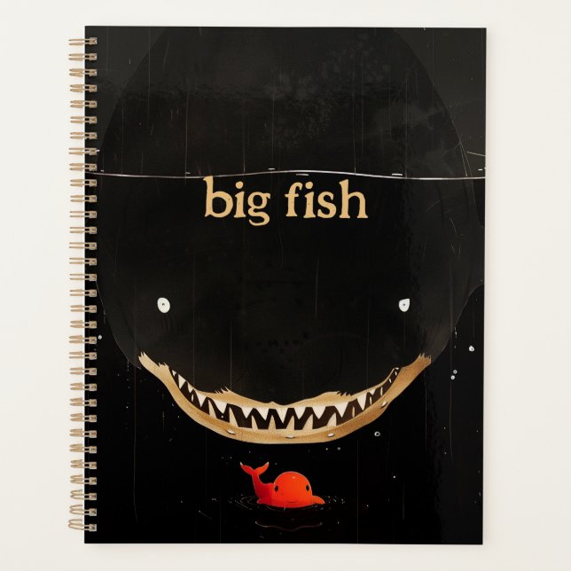 Big Dark Shark Planner (Front)
