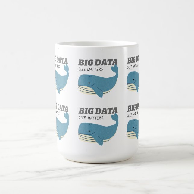 Big Data size matters Coffee Mug (Center)