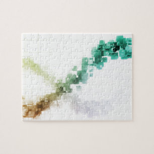 Big Data Visualization Analytics Technology Jigsaw Puzzle