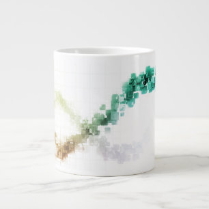 Big Data Visualization Analytics Technology Large Coffee Mug
