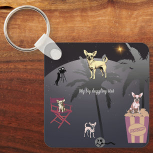 Big Dazzling Star  Keychain