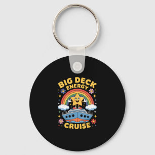 Big Deck Energy Shirt Cruise Keychain