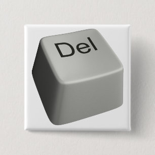 Big delete key 2 inch square button
