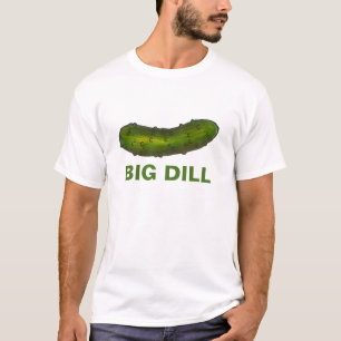 Big Dill (Deal) Green Pickles Pickle Kosher Food T-Shirt